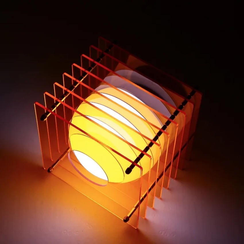 DIY Acrylic Thousand Layer Lam - огляд і ціна Desk Setup Lamp