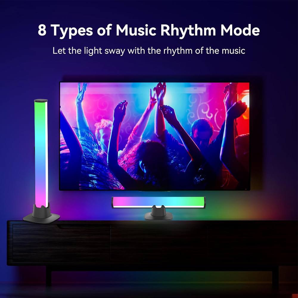 TV Backlight Tuya WIFI RGB LED - огляд і ціна Desk Setup With Tv