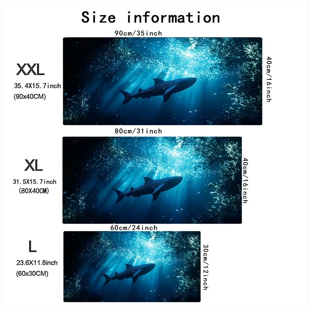 Deep Sea Whale Shark Large Gam - огляд і ціна Desk Setup Pc And Laptop